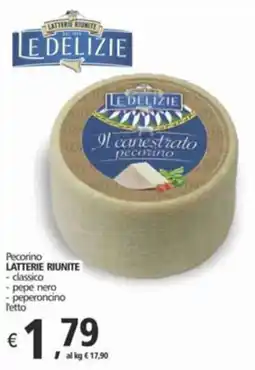 Alter Discount Pecorino LATTERIE RIUNITE offerta