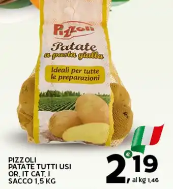 Extra Supermercati Pizzoli patate tutti usi offerta