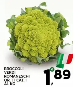 Extra Supermercati Broccoli verdi romaneschi offerta