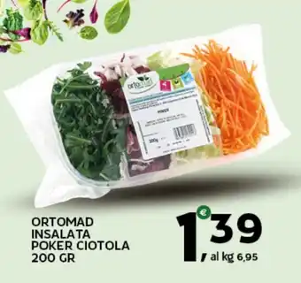 Extra Supermercati Ortomad insalata poker ciotola offerta