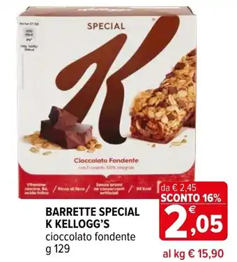 Iperal Barrette special K KELLOGG'S offerta