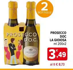 Iperal Prosecco doc LA GIOIOSA offerta