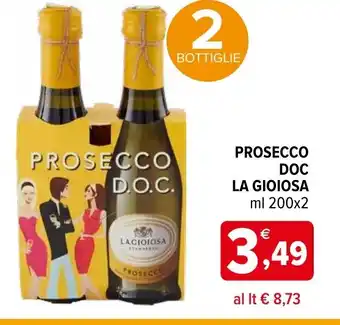 Iperal Prosecco doc LA GIOIOSA offerta