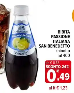 Iperal Bibita passione italiana SAN BENEDETTO offerta