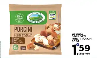 Extra Supermercati La valle degli orti funghi porcini offerta