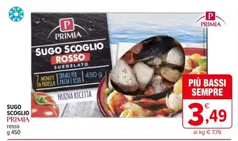 Iperal Sugo scoglio PRIMIA offerta