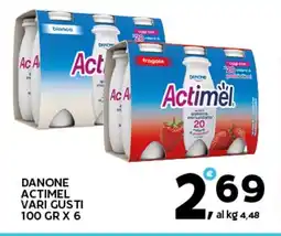 Extra Supermercati Danone actimel vari gusti offerta