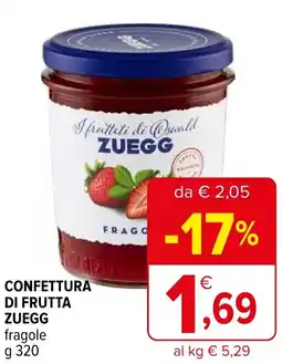 Iperal Confettura di frutta ZUEGG offerta