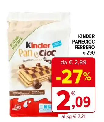 Iperal Kinder panecioc FERRERO offerta