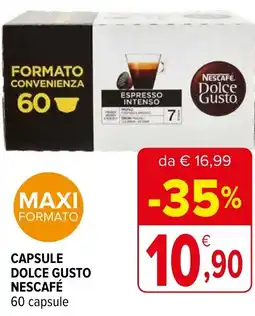 Iperal Capsule dolce gusto NESCAFÉ offerta