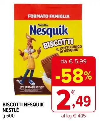 Iperal Biscotti nesquik NESTLÉ offerta