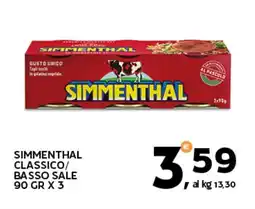 Extra Supermercati Simmenthal classico/ basso sale offerta