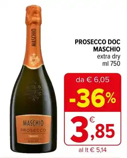 Iperal Prosecco doc MASCHIO offerta