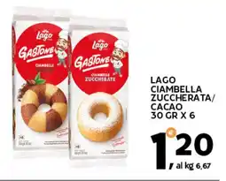 Extra Supermercati Lago ciambella zuccherata/ cacao offerta