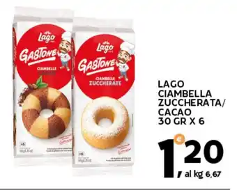 Extra Supermercati Lago ciambella zuccherata/ cacao offerta