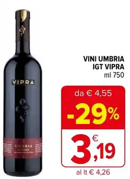 Iperal Vini umbria igt VIPRA offerta