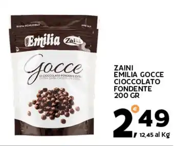 Extra Supermercati Zaini emilia gocce cioccolato fondente offerta