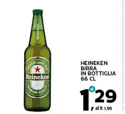 Extra Supermercati Heineken birra in bottiglia offerta