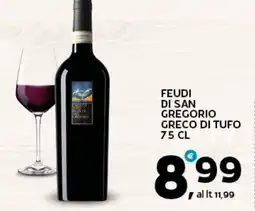 Extra Supermercati Feudi di san gregorio greco di tufo offerta