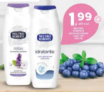 Extra Supermercati Neutro roberts bagnoschiuma vari tipi offerta