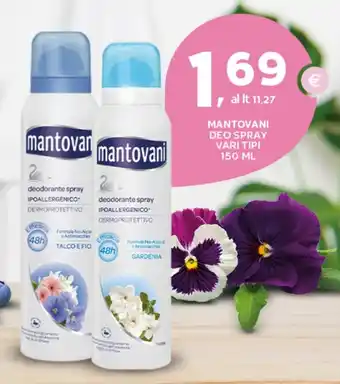 Extra Supermercati Mantovani deo spray vari tipi offerta