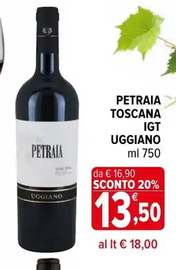 Iperal Petraia toscana igt uggiano offerta