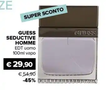 Il Tulipano GUESS SEDUCTIVE HOMME EDT uomo vapo offerta