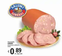 Alter Discount Mortadella LORENZI con/senza pistacchi offerta