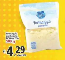 Alter Discount Formaggio grattugiato NONNA TITA offerta