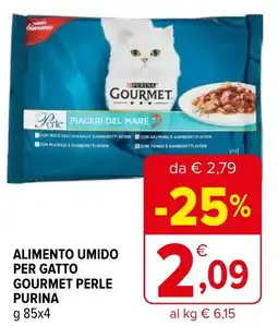 Iperal Alimento umido per gatto gourmet perle PURINA offerta