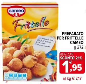 Iperal Preparato per frittelle CAMEO offerta