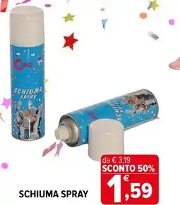 Iperal Schiuma spray offerta