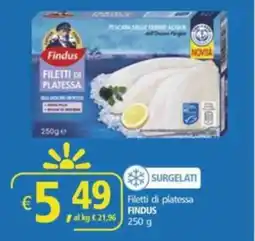 Alter Discount Filetti di platessa FINDUS offerta