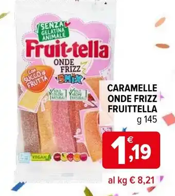 Iperal Caramelle onde frizz FRUITTELLA offerta