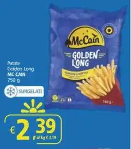 Alter Discount Patate Golden Long MC CAIN offerta