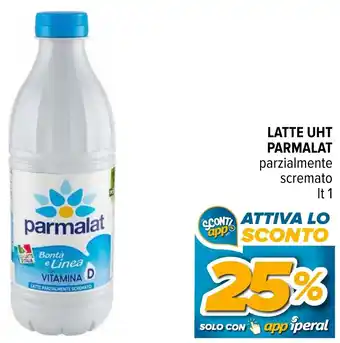 Iperal Latte uht PARMALAT offerta