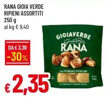 Galassia Rana gioia verde ripieni assortiti offerta