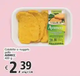 Alter Discount Cotolette o nuggets pollo AVIMECC offerta