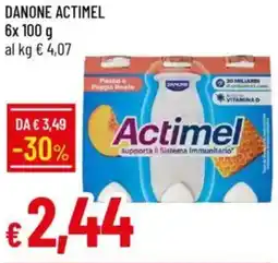 Galassia Danone ACTIMEL offerta