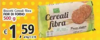 Alter Discount Biscotti Cereali fibra FIOR DI FORNO offerta