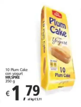 Alter Discount 10 Plum Cake con yogurt MR.SPIKE offerta