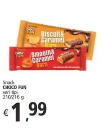 Alter Discount Snack CHOCO FUN vari tipi offerta