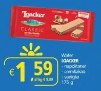 Alter Discount Wafer LOACKER offerta