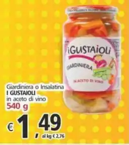 Alter Discount Giardiniera o Insalatina I GUSTAIOLI in aceto di vino offerta