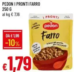 Galassia Pedon i pronti farro offerta