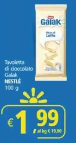 Alter Discount Tavoletta di cioccolato Galak NESTLÉ offerta