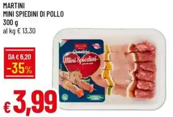 Galassia Martini mini spiedini di pollo offerta