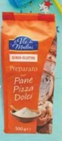 Alter Discount Preparato per panzerotti, pizze e dolci LE VIE DEI MULINI senza glutine offerta