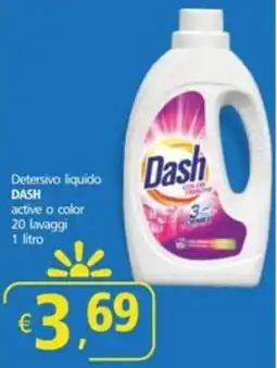 Alter Discount Detersivo liquido DASH active o color offerta