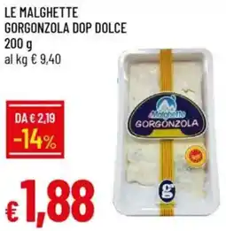 Galassia Le malghette gorgonzola dop dolce offerta